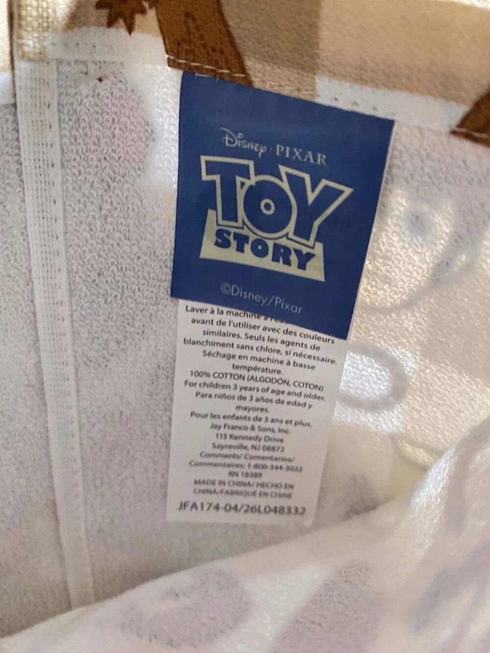 2 Pk PIXAR Toy Story Woody Buzz LightYear Jessie Bullseye Kitchen Towels 18”X28”